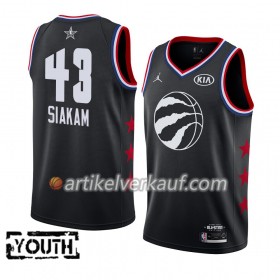 NBA Toronto Raptors Trikot Pascal Siakam 43 2019 All-Star Jordan Brand Schwarz Swingman - Kinder